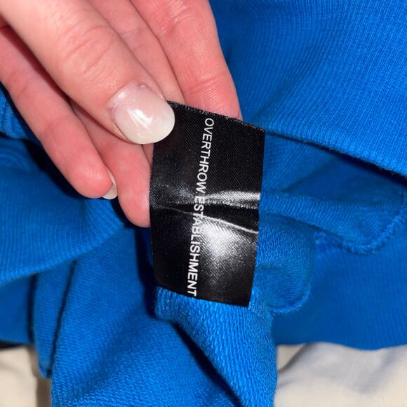 TommyInnit Limited Edition Crewneck Sweatshirt Blue Unisex Size Medium - Picture 11 of 12